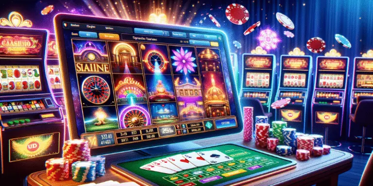 Rich casino game selection